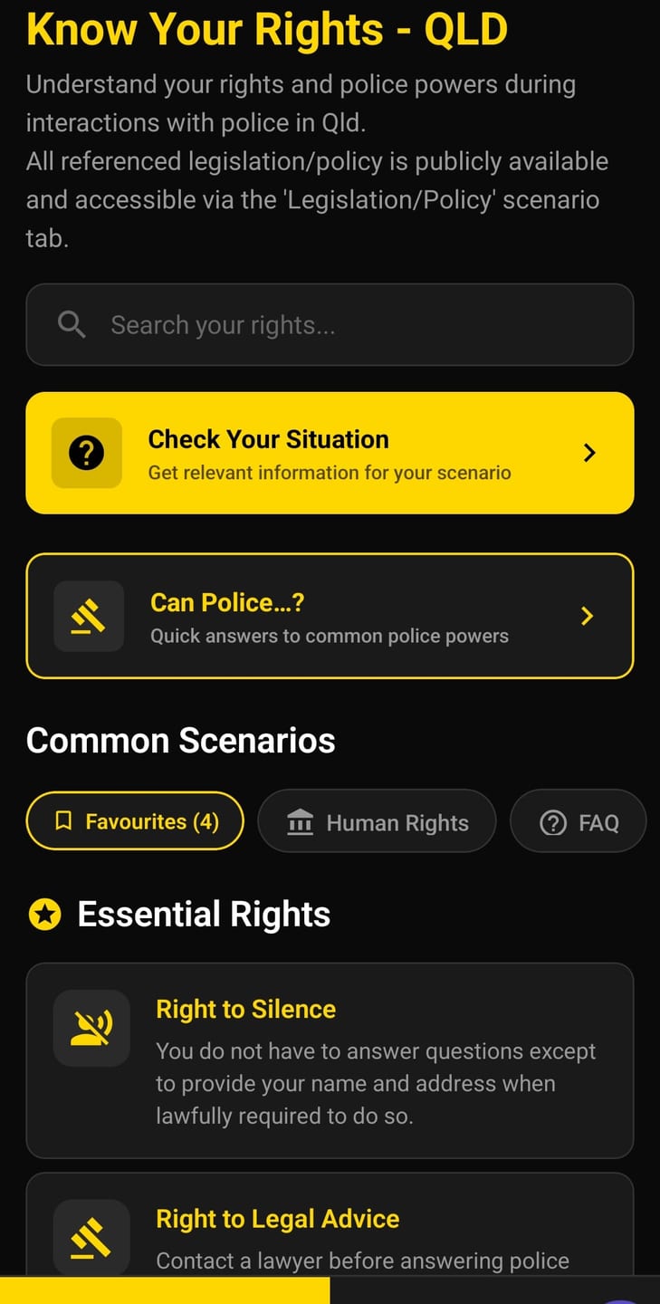 Your Rights When Dealing With Police in Queensland